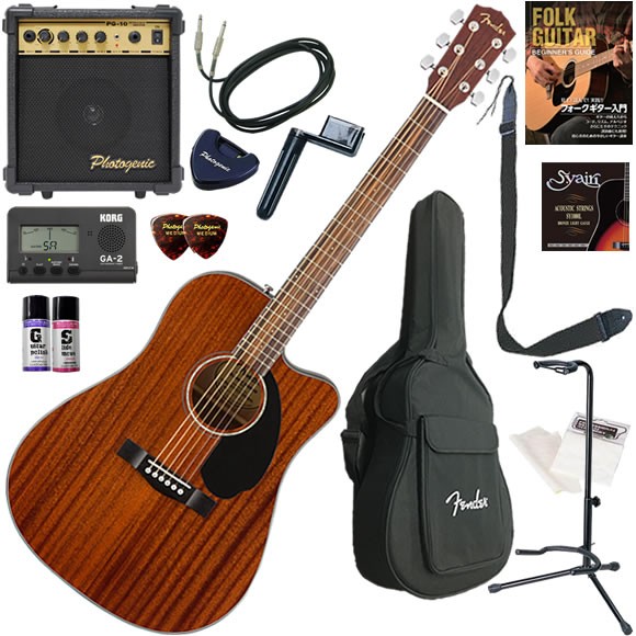 Fender（フェンダー） CD-60SCE ALL-Mahogany エレアコ : 伊藤楽器船橋
