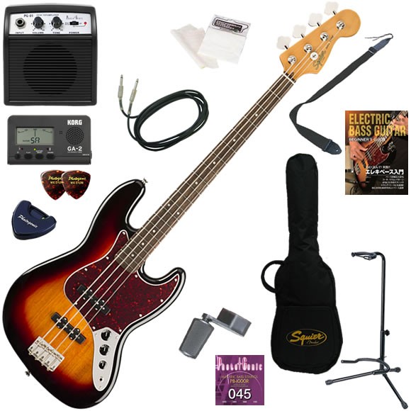 Squier スクワイヤー Classic Vibe '60s Jazz Bass/DBL エレキベース