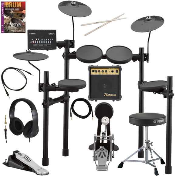 YAMAHA（ヤマハ） 電子ドラム 初心者 入門セット DTX432KS 基本セット+