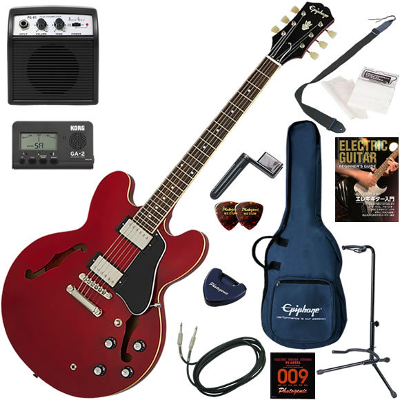 EpiphoneES-335(アンプエフェクターセット絶対にお値打ちです！) Epiphone ES-335 Figured -Blueberry Burst- 《エレキギター