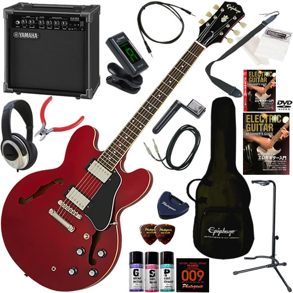 Epiphone（エピフォン） ES-335/VS エレキギター 初心者セット VOX