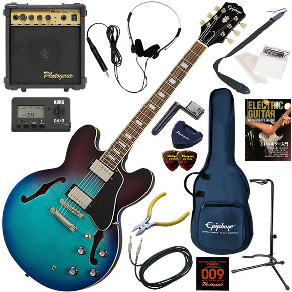 Epiphone（エピフォン） ES-335 Figured/RTB エレキギター 初心者