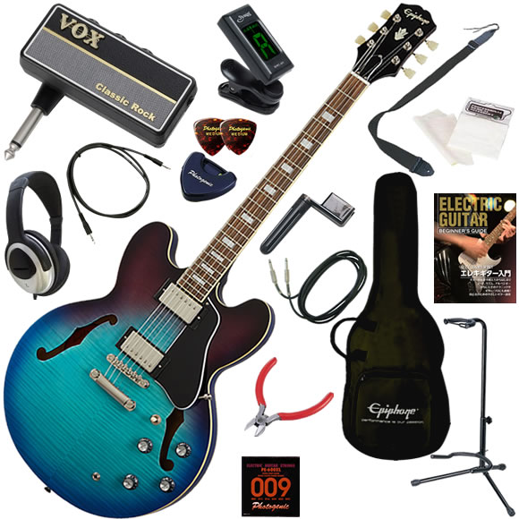 Epiphone（エピフォン） ES-335 Figured/RTB エレキギター 初心者