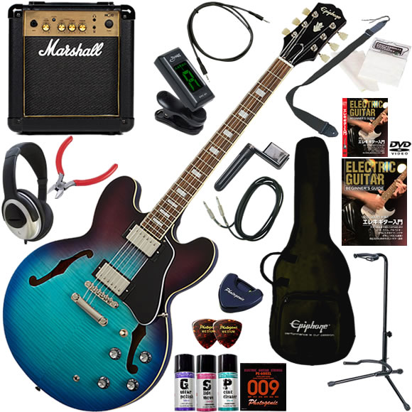 Epiphone（エピフォン） ES-335 Figured/RTB エレキギター 初心者