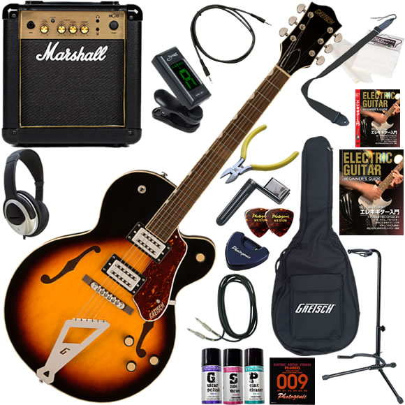 グレッチ（GRETSCH） G2420Tエレキギター、VOX アンプセット GRETSCH（グレッチ） G2420 Streamliner/ABB エレキギター 初心者