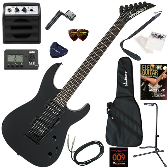 Jackson（ジャクソン） JS11/GBK エレキギター 初心者セット 多機能