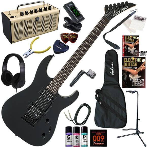 Jackson（ジャクソン） JS11/GBK エレキギター 初心者セット 多機能