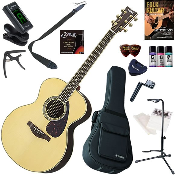 YAMAHA（ヤマハ） LJ6 ARE/BS アコースティックギター 初心者セット お