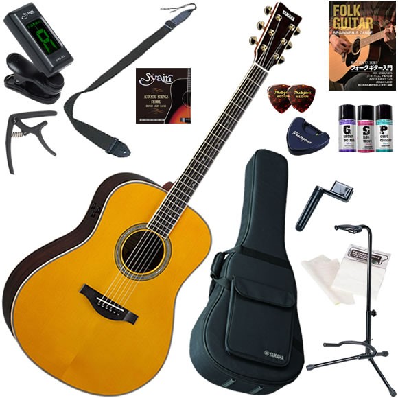 YAMAHA ヤマハ LL-TA/VT トランスアコースティックギター 初心者セット