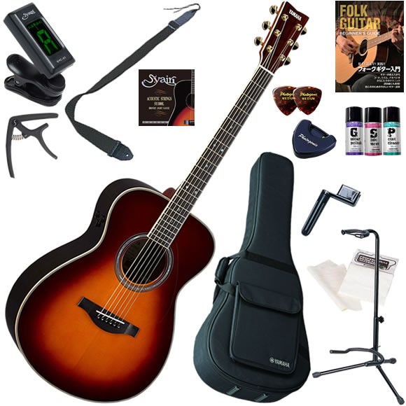 YAMAHA ヤマハ LS-TA/BS トランスアコースティックギター 初心者セット