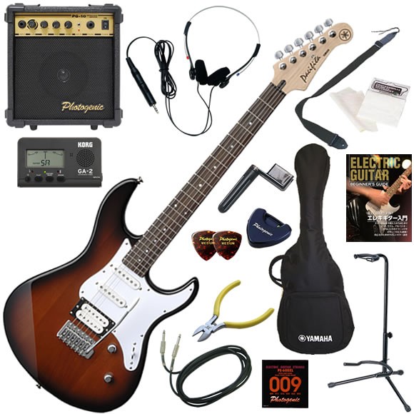 ギター YAMAHA PACIFICA PAC112V YNS YAMAHA ヤマハ Pacifica PAC112V/YNS エレキギター 初心者セット