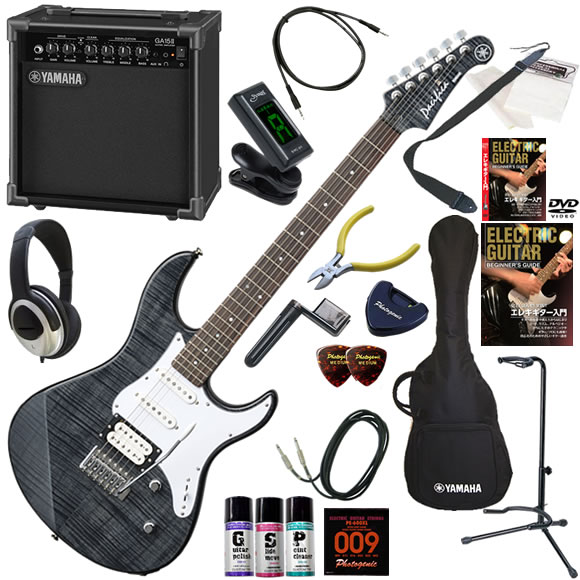 YAMAHA ヤマハ Pacifica PAC212VFM/TBL エレキギター 初心者セット