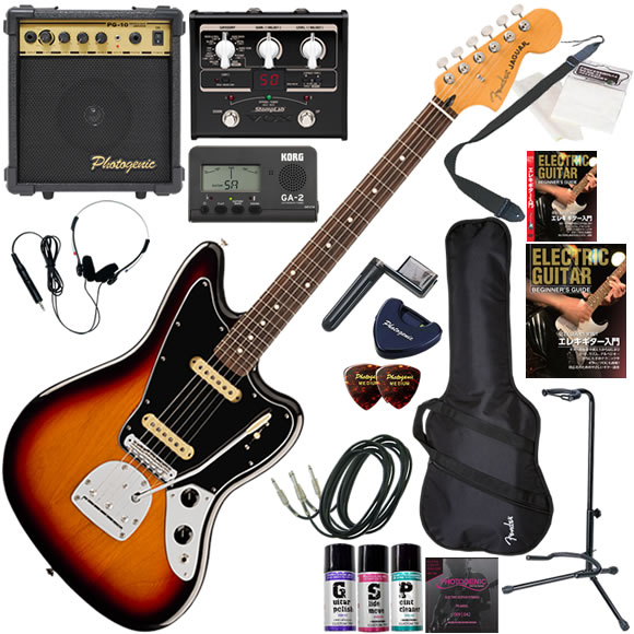 Fender（フェンダー） PlayerII Jaguar/HLY/R エレキギター 初心者