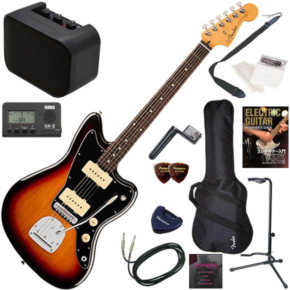 Fender（フェンダー） PlayerII Jazzmaster/AQB/R エレキギター 初心者