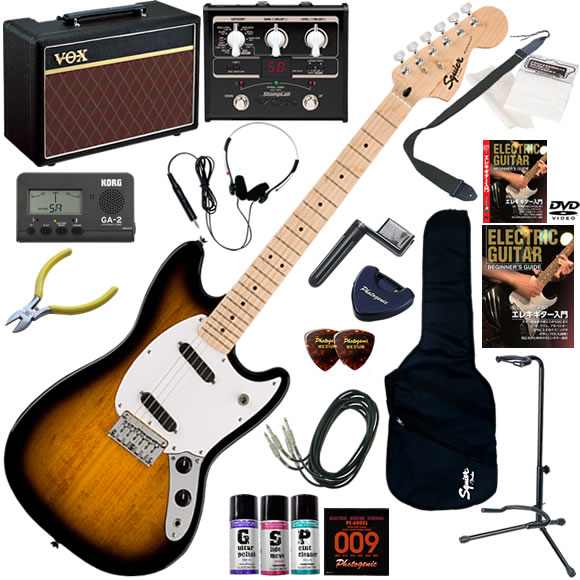 Squier スクワイヤー Squier Sonic Mustang/TOR エレキギター 初心者