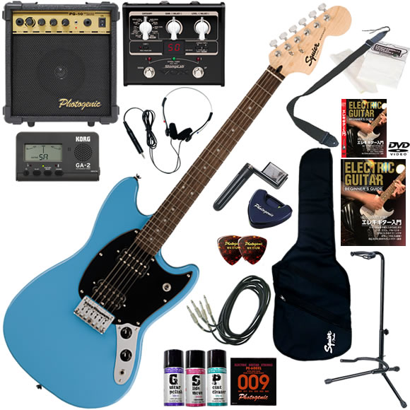 Squier スクワイヤー Squier Sonic Mustang HH/FLP エレキギター