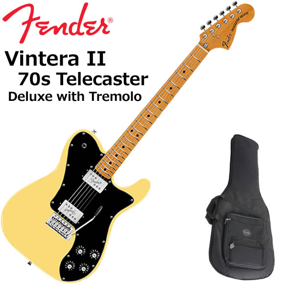 ギター Fender Vintera ii Telecaster Deluxe Amazon.co.jp: Fender フェンダー メキシコ製エレキギター