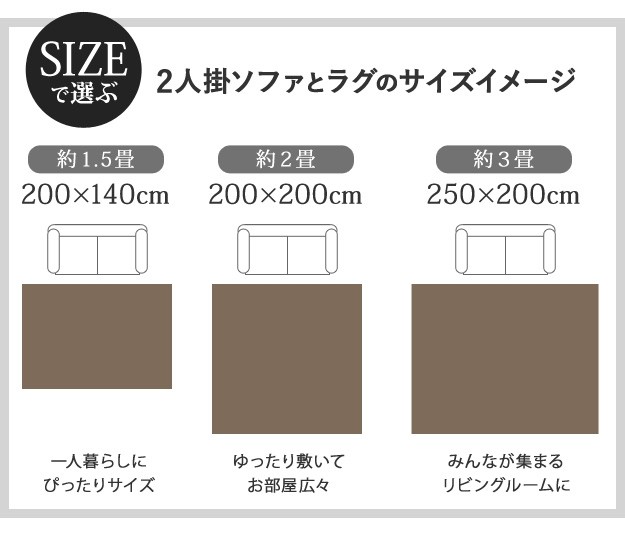 ホットカーペット本体＆カバーセット おしゃれ 3畳（250×200cm