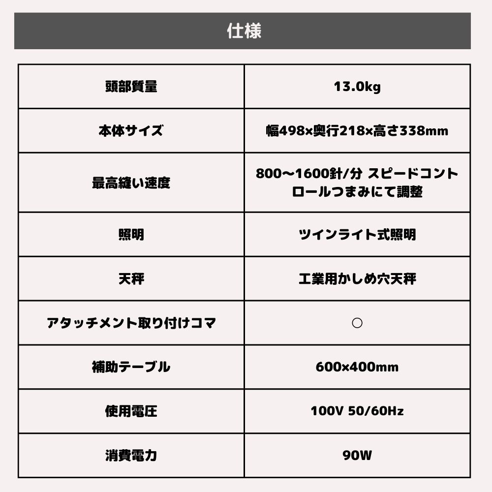 ジャノメ 職業用ミシン 780DB