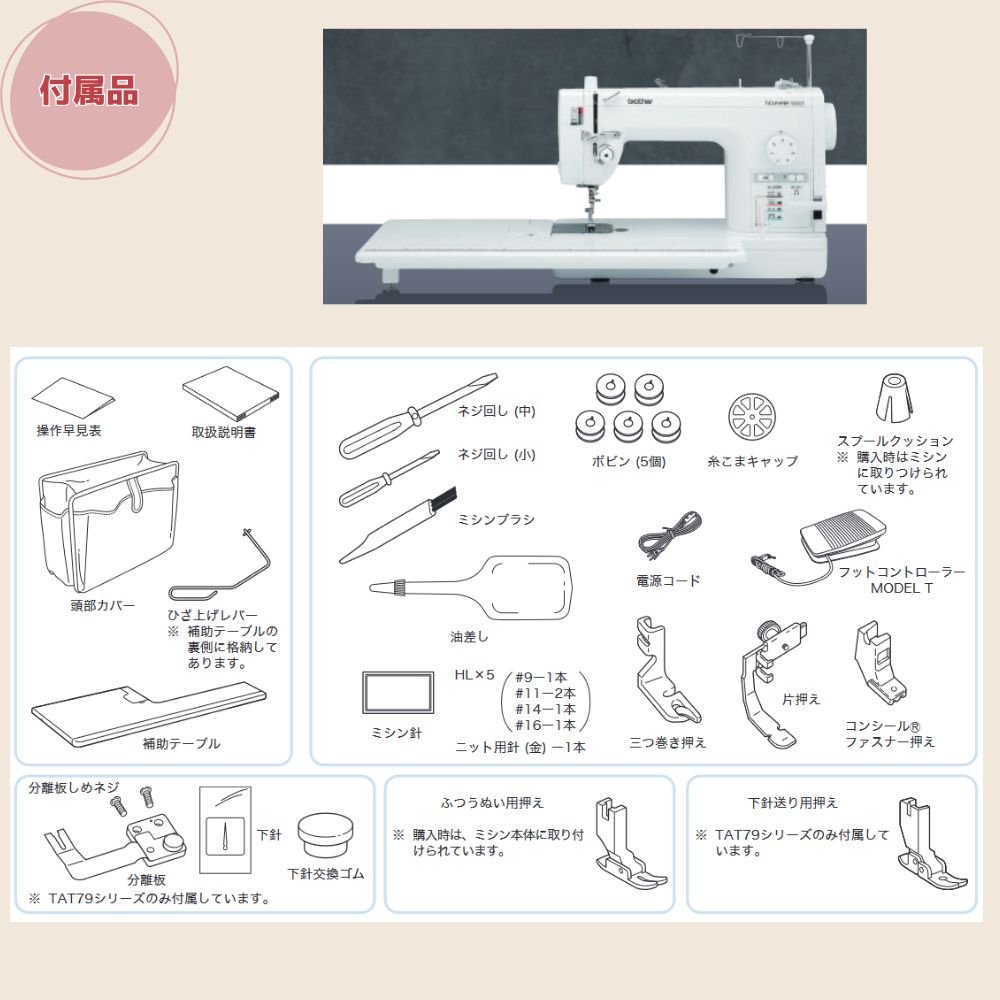 ブラザーミシン 職業用ミシン Nouvelle1000 ヌーベル1000