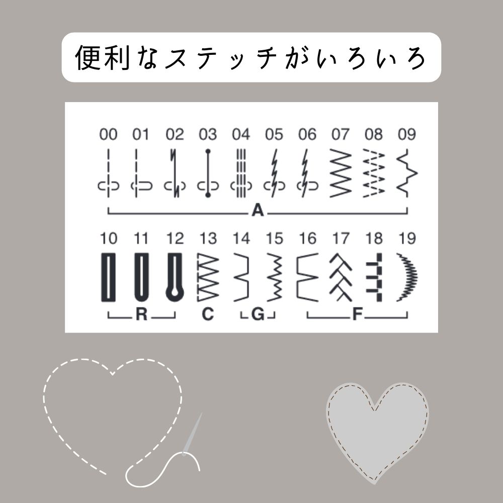 ジャノメ コンピューターミシン RS808