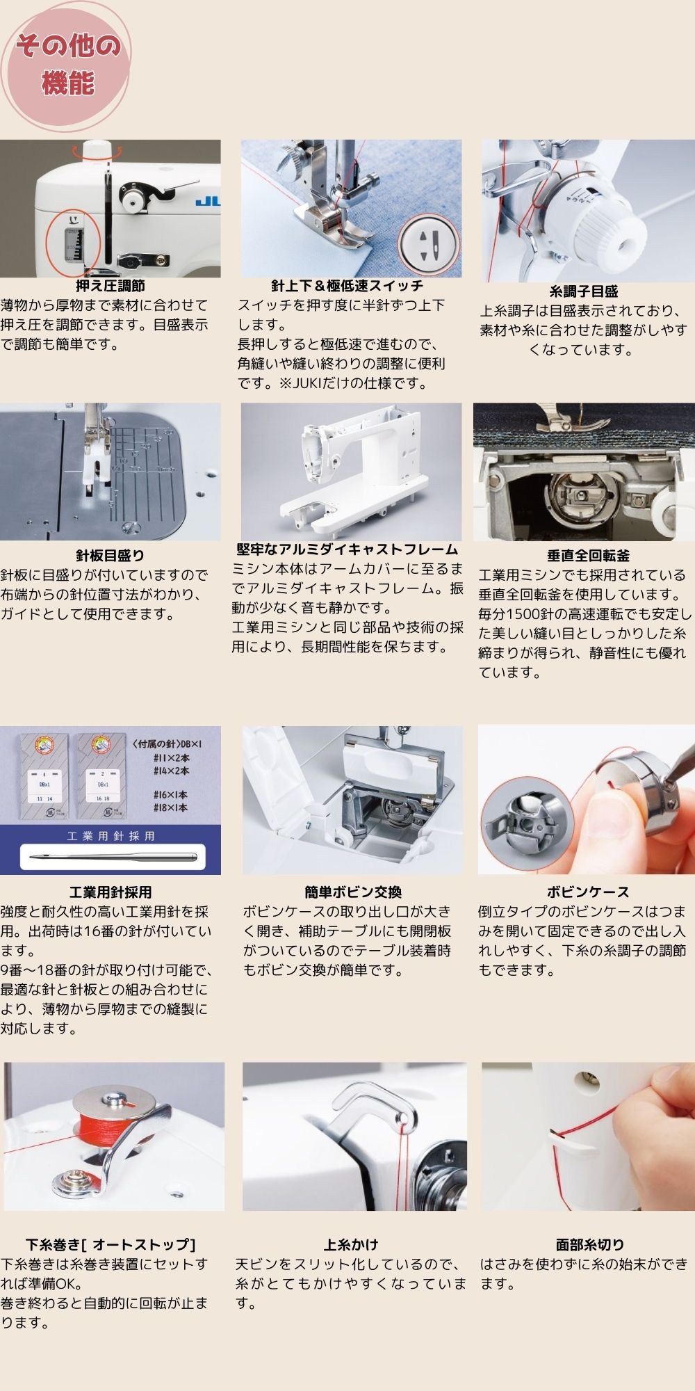 JUKI 職業用ミシン SL-100