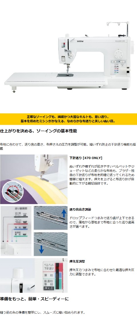 割引価格 職業用 糸切りブラザー ヌーベル ミシン 本体 ハンドメイド