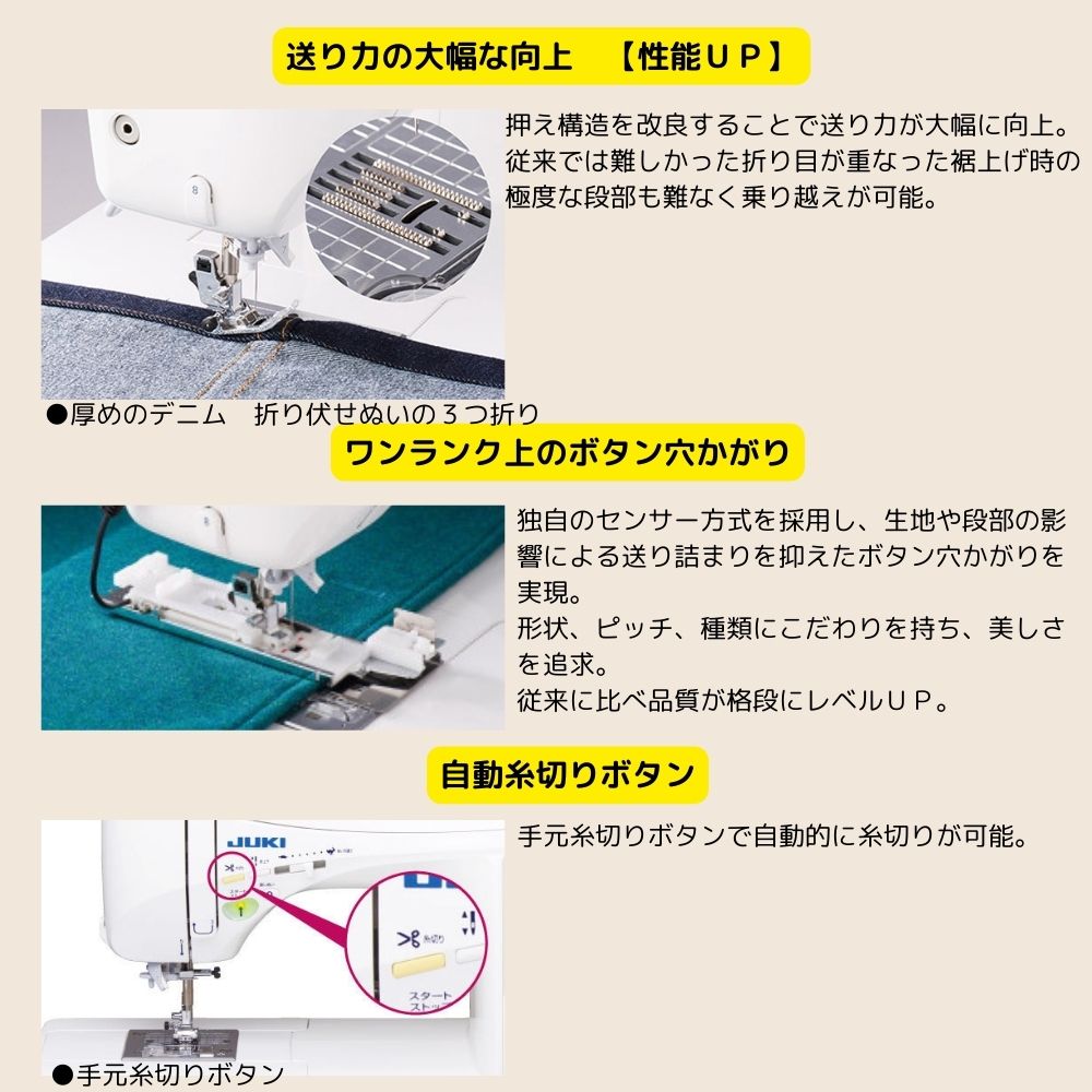 JUKI コンピューターミシン HZL-VS200V