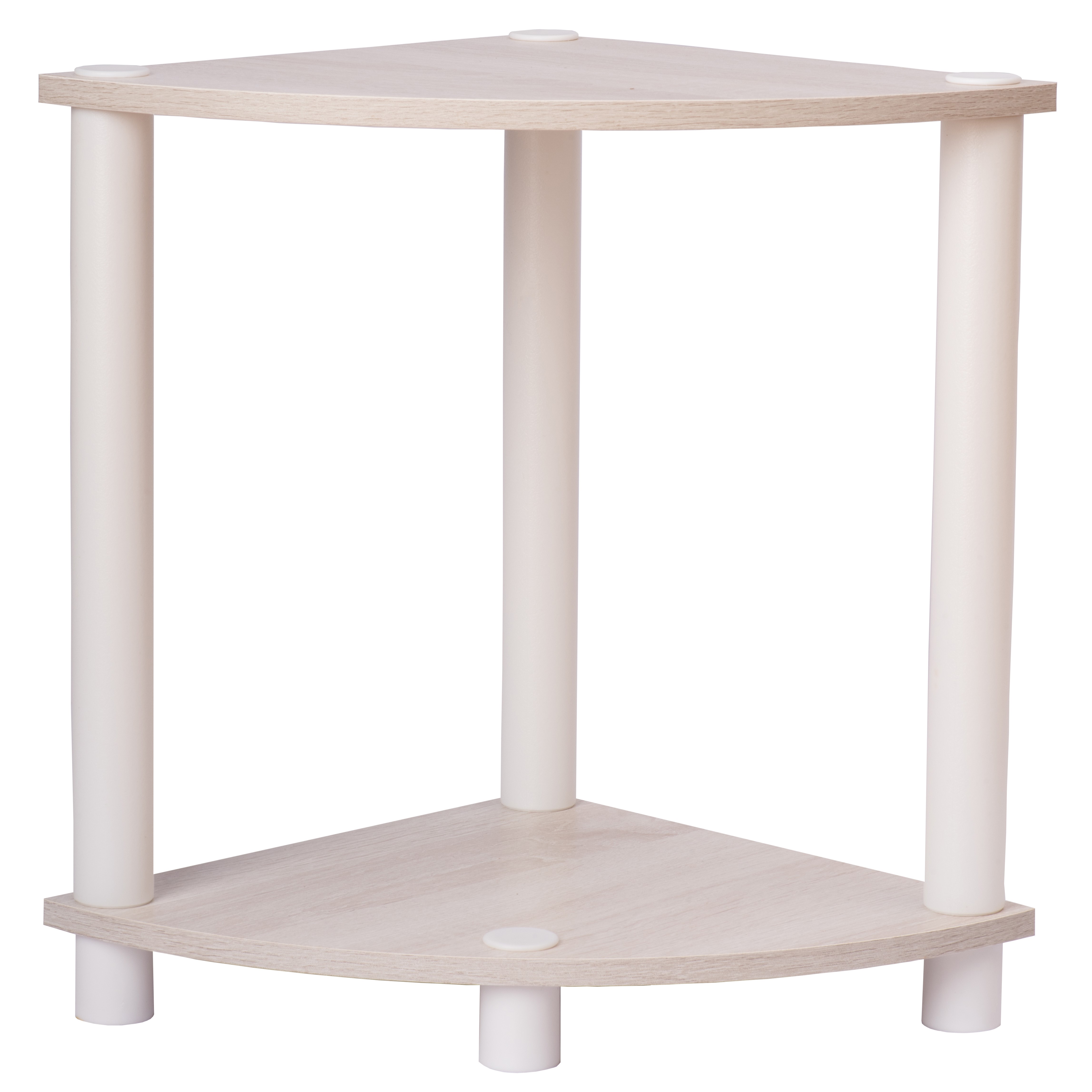 2段コーナーラック オープンシェルフ マルチラック 多目的ラック 収納棚 スリム 脚付き オープン棚 4カラー |  | 03