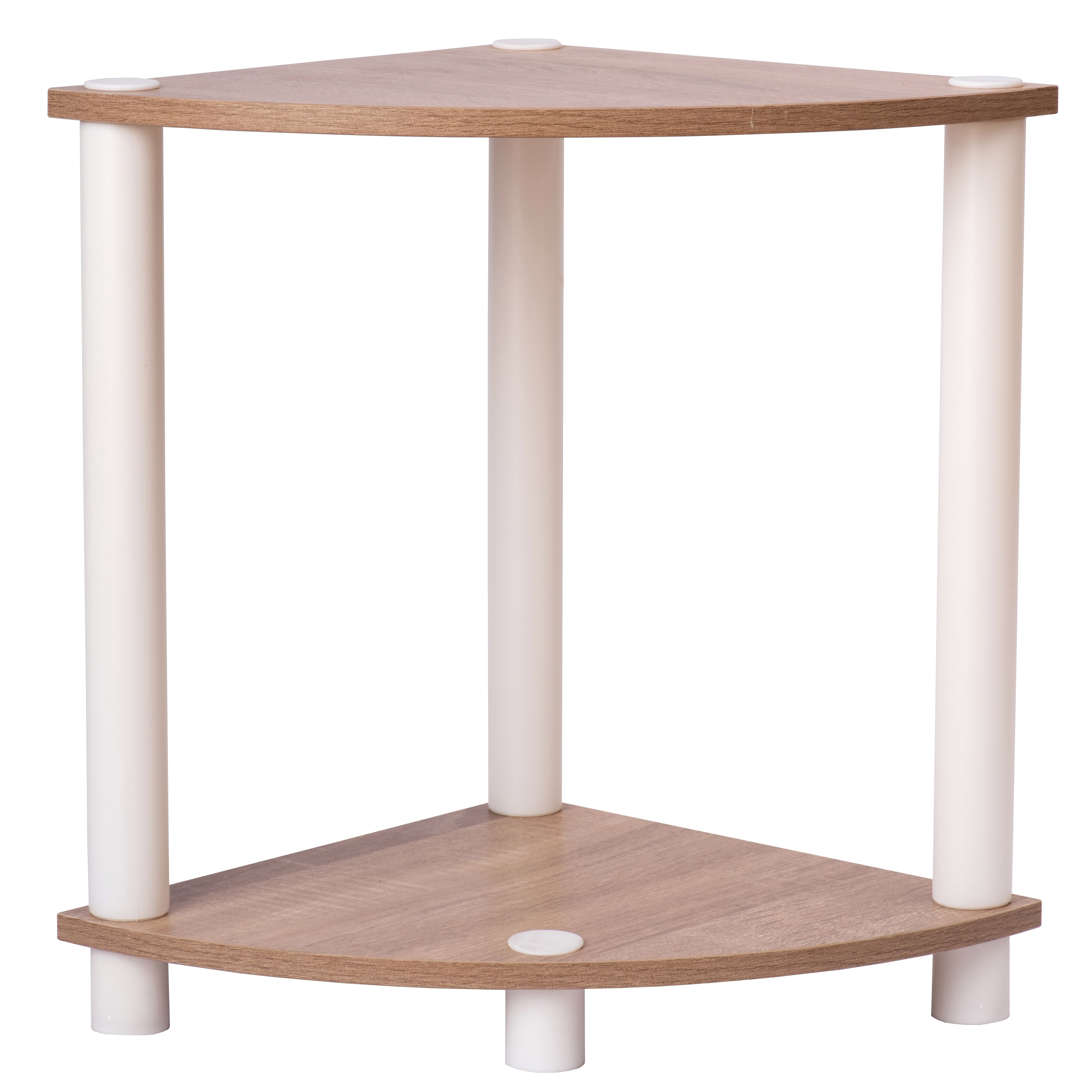 2段コーナーラック オープンシェルフ マルチラック 多目的ラック 収納棚 スリム 脚付き オープン棚 4カラー |  | 01