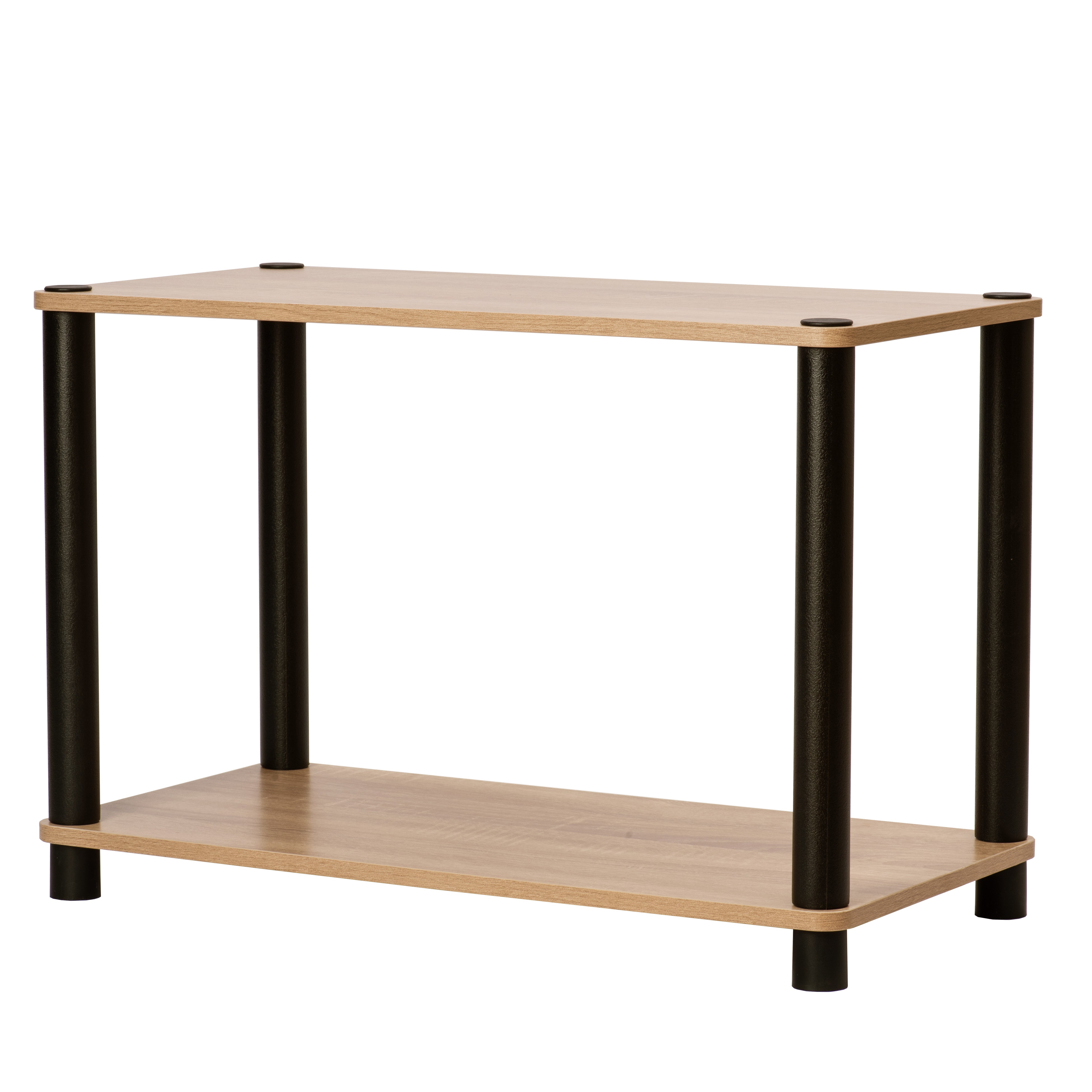 スリムラック 2段 オープンラック ブラックポール オープンシェルフ システムラック カラーボックス 棚 シェルフ 本棚 収納 |  | 01