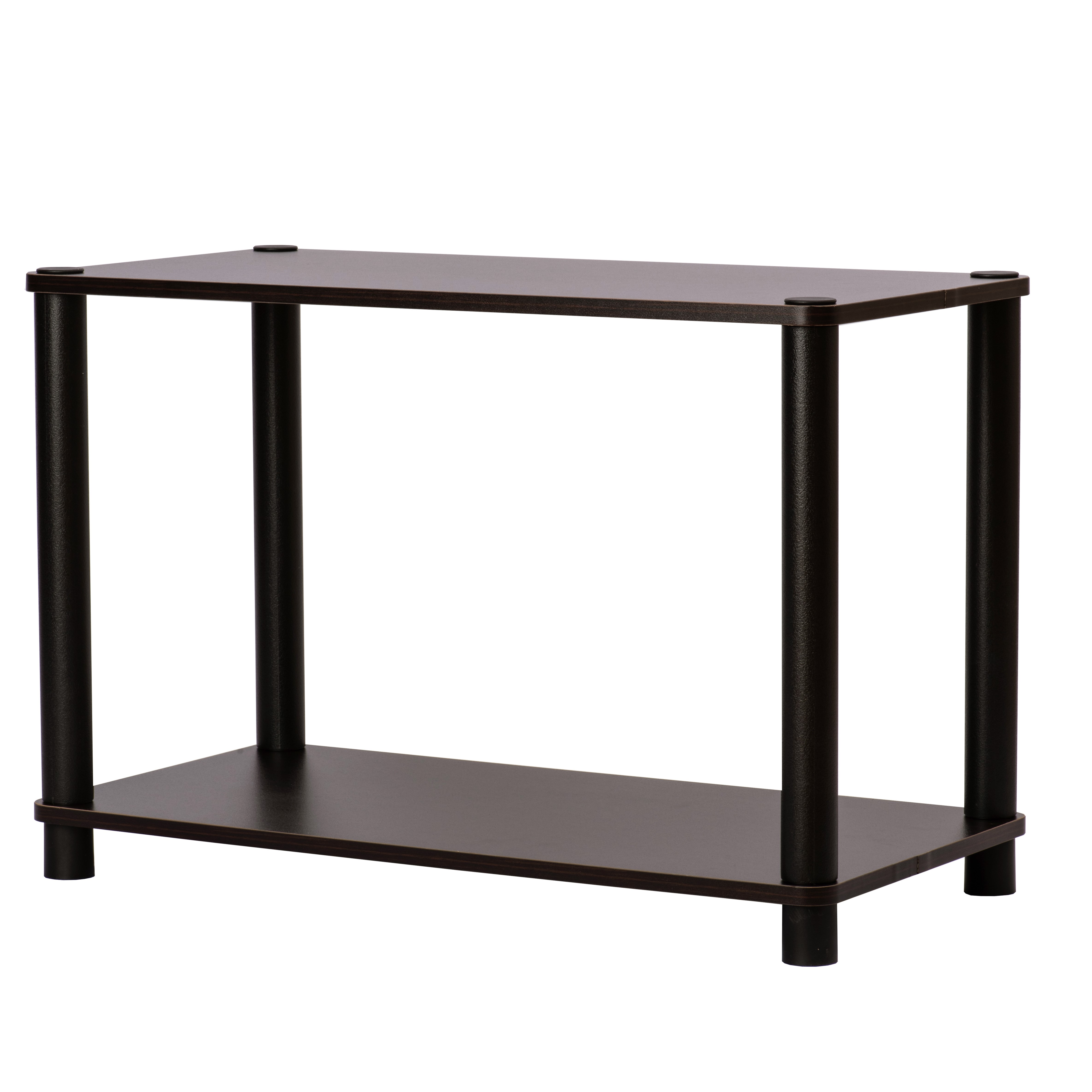 スリムラック 2段 オープンラック ブラックポール オープンシェルフ システムラック カラーボックス 棚 シェルフ 本棚 収納 |  | 03