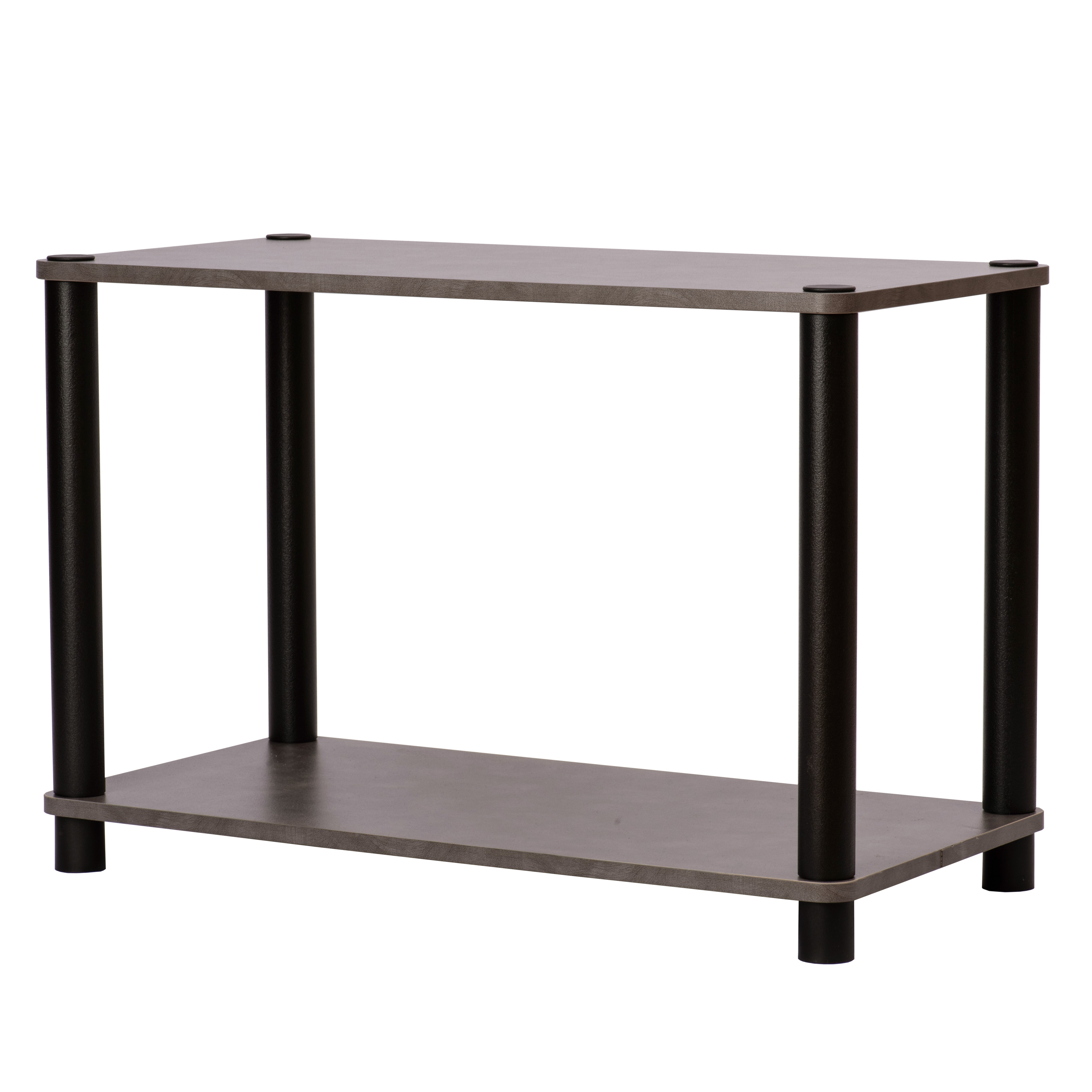 スリムラック 2段 オープンラック ブラックポール オープンシェルフ システムラック カラーボックス 棚 シェルフ 本棚 収納 |  | 02