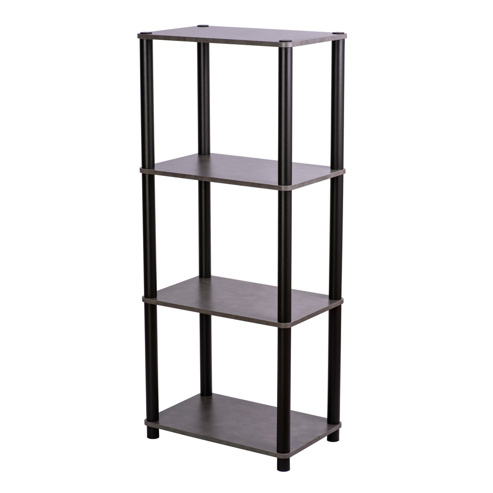 4段オープンラック オープンシェルフ マルチラック 多目的ラック 収納棚 シェルフ 脚付き 薄型 3カラー |  | 02