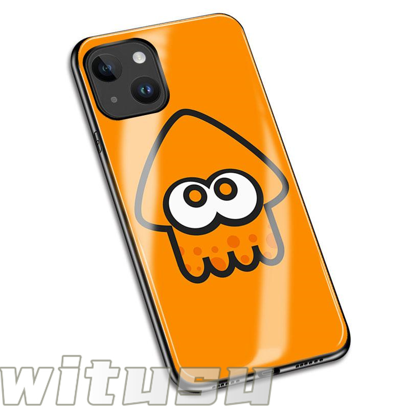 スプラトゥーン Splatoon ケース スマホケース 携帯ケース iPhone14 12 7 8 6 plus iPhoneX XS MAX XR iPhone11 Pro SE 12 13 tpu 強化ガラス iPhone用ケース | ブランド登録なし | 02