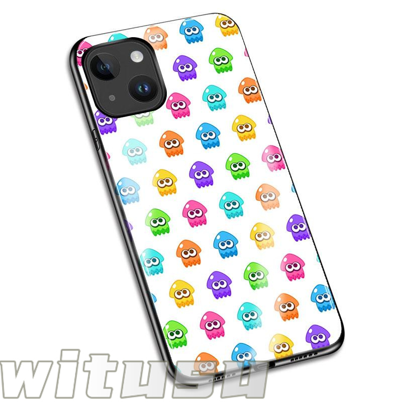 スプラトゥーン Splatoon ケース スマホケース 携帯ケース iPhone14 12 7 8 6 plus iPhoneX XS MAX XR iPhone11 Pro SE 12 13 tpu 強化ガラス iPhone用ケース | ブランド登録なし | 08