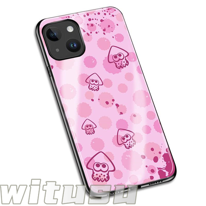 スプラトゥーン Splatoon ケース スマホケース 携帯ケース iPhone14 12 7 8 6 plus iPhoneX XS MAX XR iPhone11 Pro SE 12 13 tpu 強化ガラス iPhone用ケース | ブランド登録なし | 09