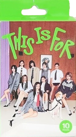 TWICE 公式グッズ THIS IS FOR (POLAROID ver.) / 4TH FULL