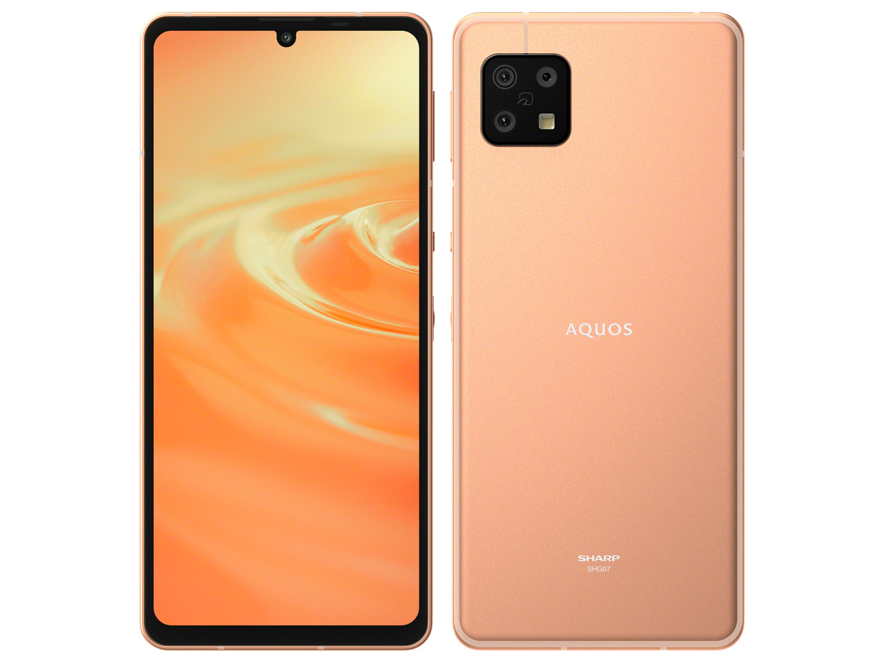 AQUOS sense 【中古】ケーブル付き AQUOS sense4 basic A003SH 64GB