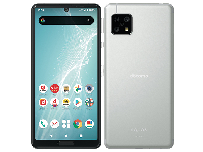 AQUOS sense sense4 SH-M15 SIMフリー版 64GB Cランク 中古 スマホ
