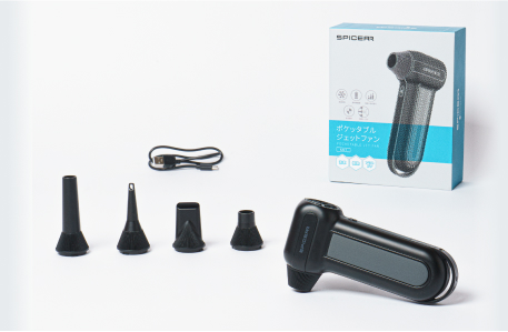SPICERR ポケッタブルジェットファン  SYGN HOUSE サインハウス お手入れ レジャー キャンプ  洗車 オートバイ バイク | SPICERR