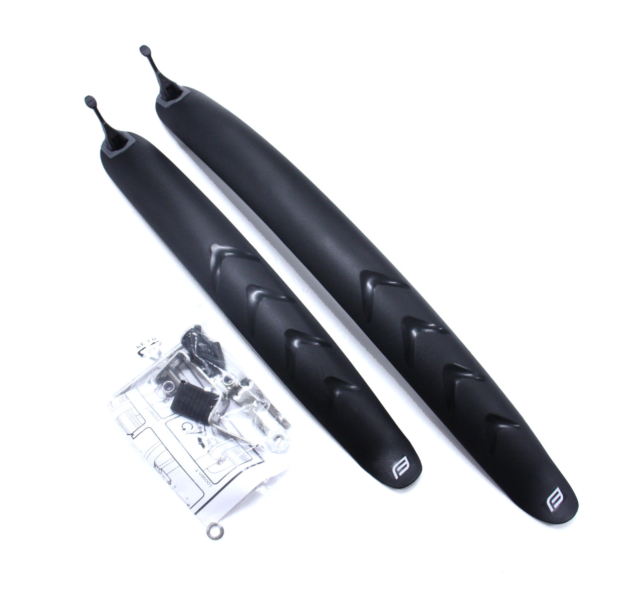 80391 スリムフェンダー前後セット ブラック 自転車/Force : MC SELECT