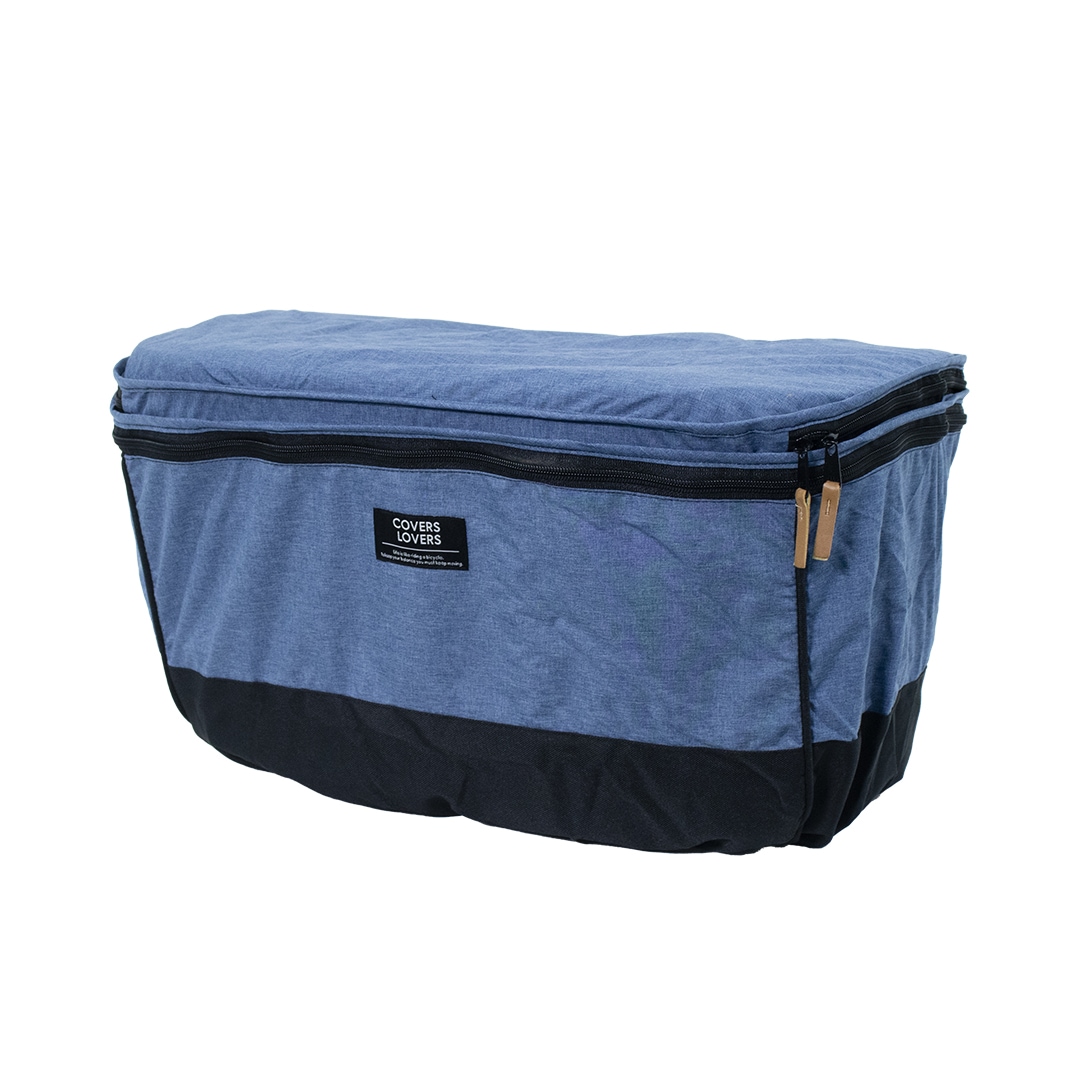 COVERS LOVERS４ 自転車 2段式前カゴカバー ワイドカゴ用 ファッションバスケットカバー/ママチャリ/ひったくり防止カバー/新モデル |  | 01