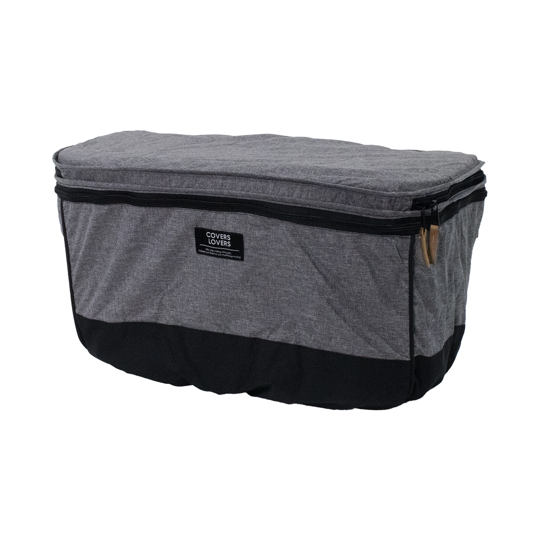 COVERS LOVERS４ 自転車 2段式前カゴカバー ワイドカゴ用 ファッションバスケットカバー/ママチャリ/ひったくり防止カバー/新モデル |  | 02