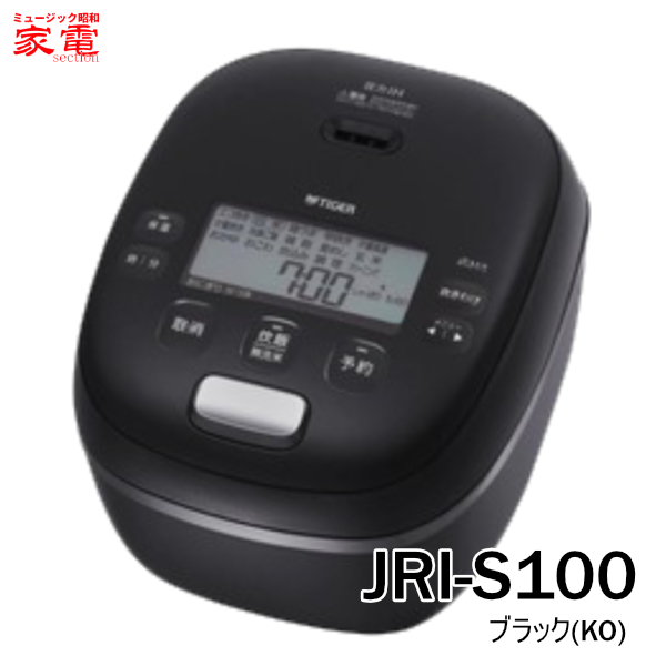 ����IH�W���[���ъ�q�������ārJRI-S100KO [JRIS100KO] �I�t�u���b�N ��3�� 5.5������ TIGER