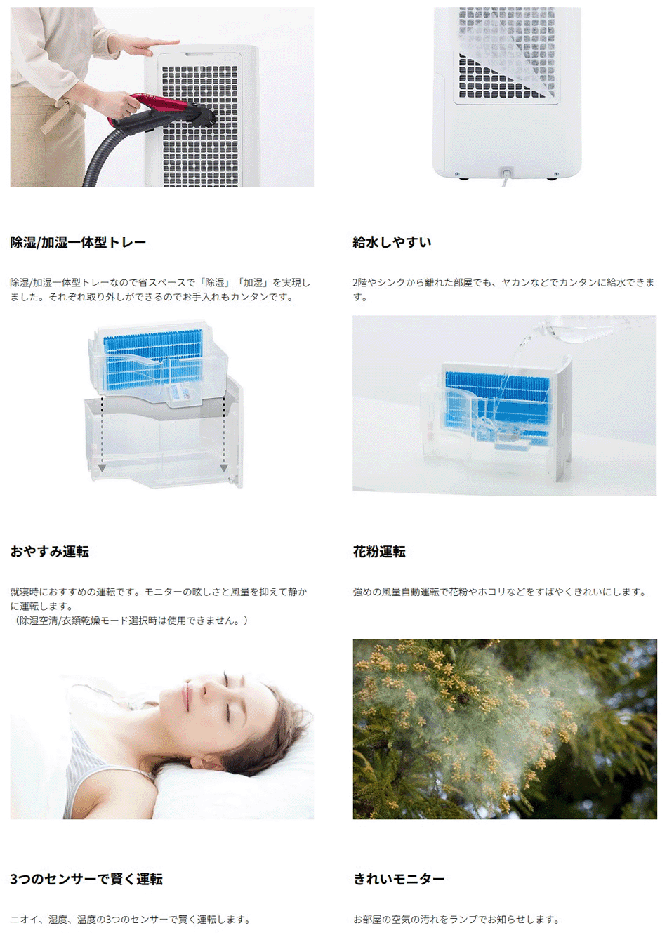 SHARP（シャープ） 空気清浄機 除加湿空気清浄機 プラズマクラスター