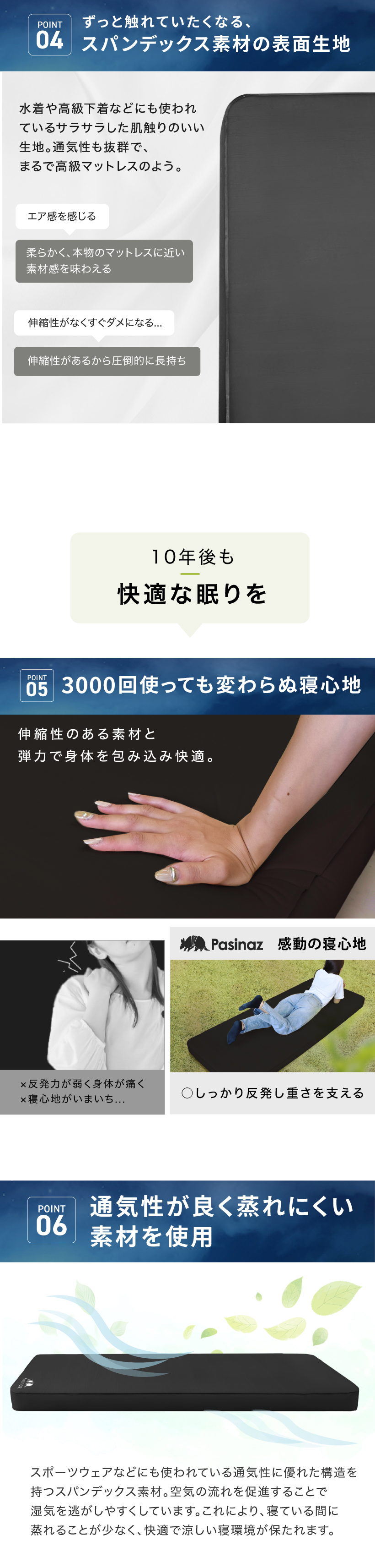 電動ポンプ内蔵 インフレーターマット ダブル 電動 厚手10CM キャンプ