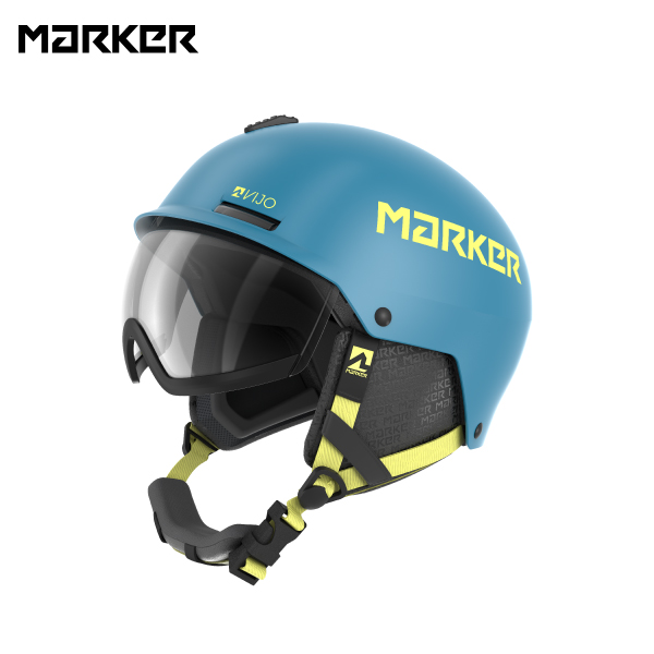2024-25 MARKER（マーカー） VIJO（バイジョ）/ ブルー×イエロー 14322202【ジュニアスノーヘルメット】｜mdv｜02