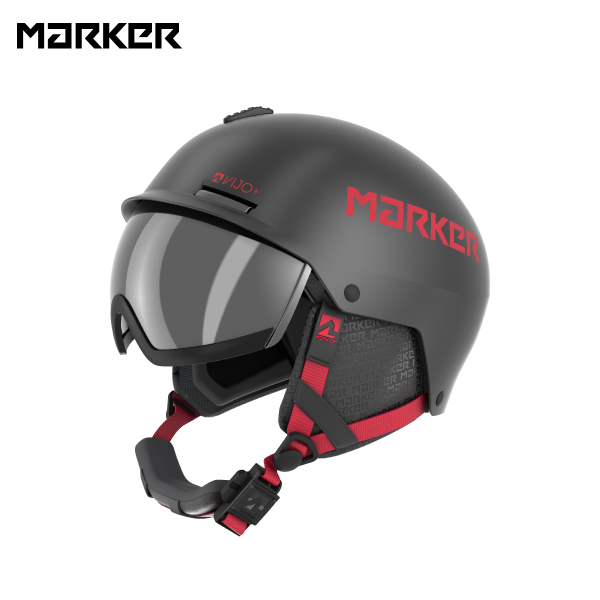 2024-25 MARKER（マーカー） VIJO＋（バイジョ プラス）/ ブラック×レッド 14322301【ジュニアスノーヘルメット】｜mdv｜02
