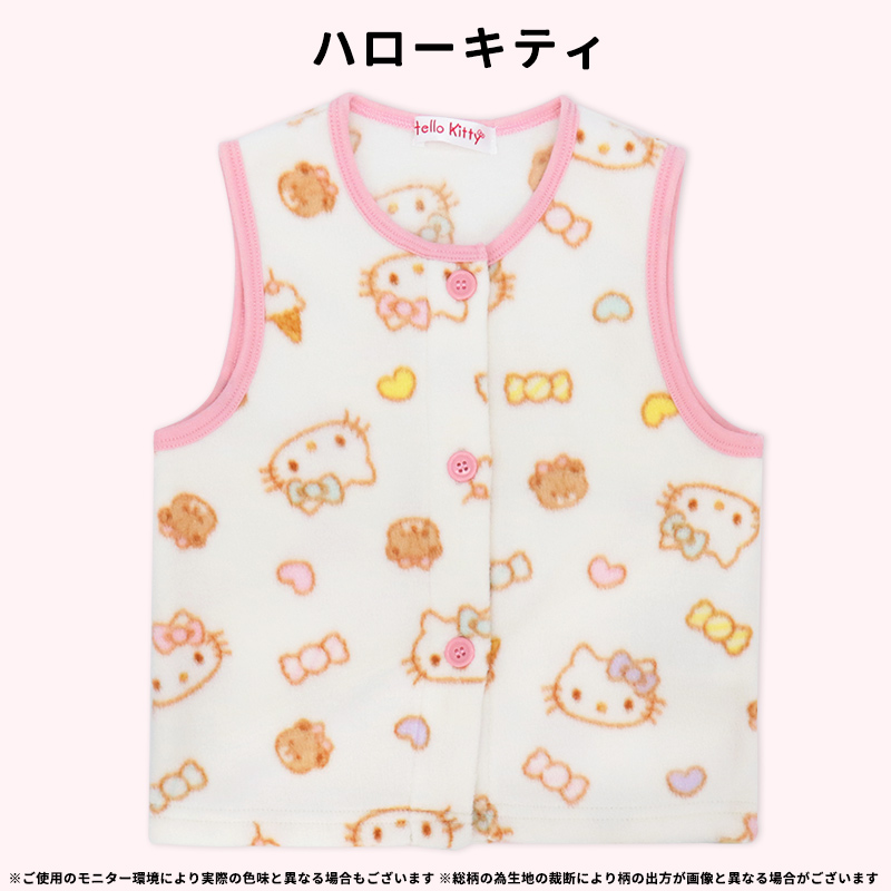 アンパンマンキティおさるのジョージフリースベストスリーパー